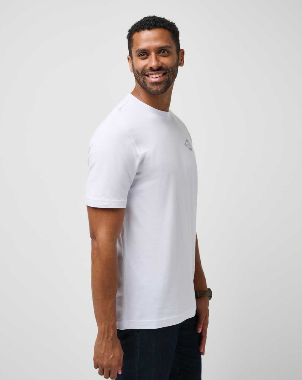 White Travis Mathew For Sure Tee | ZUMR10536