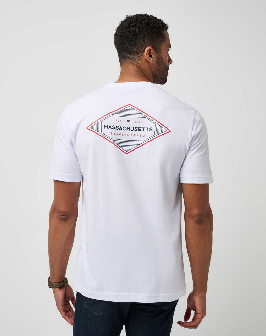 White Travis Mathew For Sure Tee | ZUMR10536