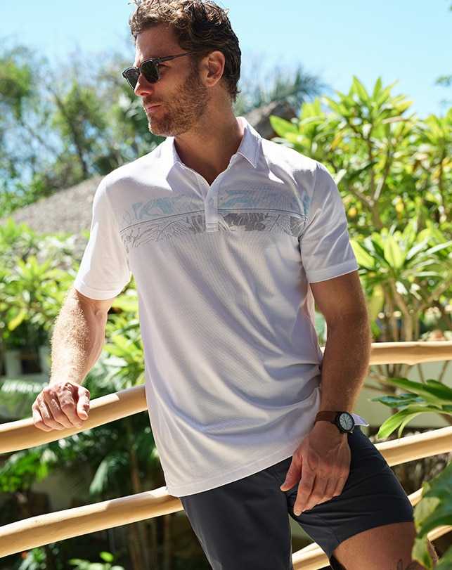 White Travis Mathew Friendly Isle Polo | VJZI57843