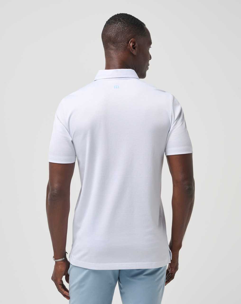 White Travis Mathew Friendly Isle Polo | VJZI57843