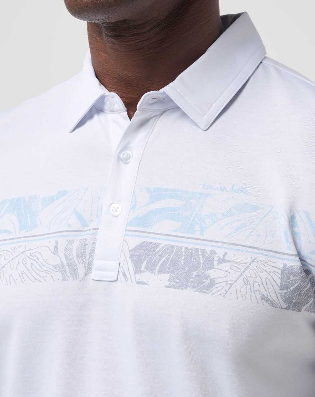 White Travis Mathew Friendly Isle Polo | VJZI57843