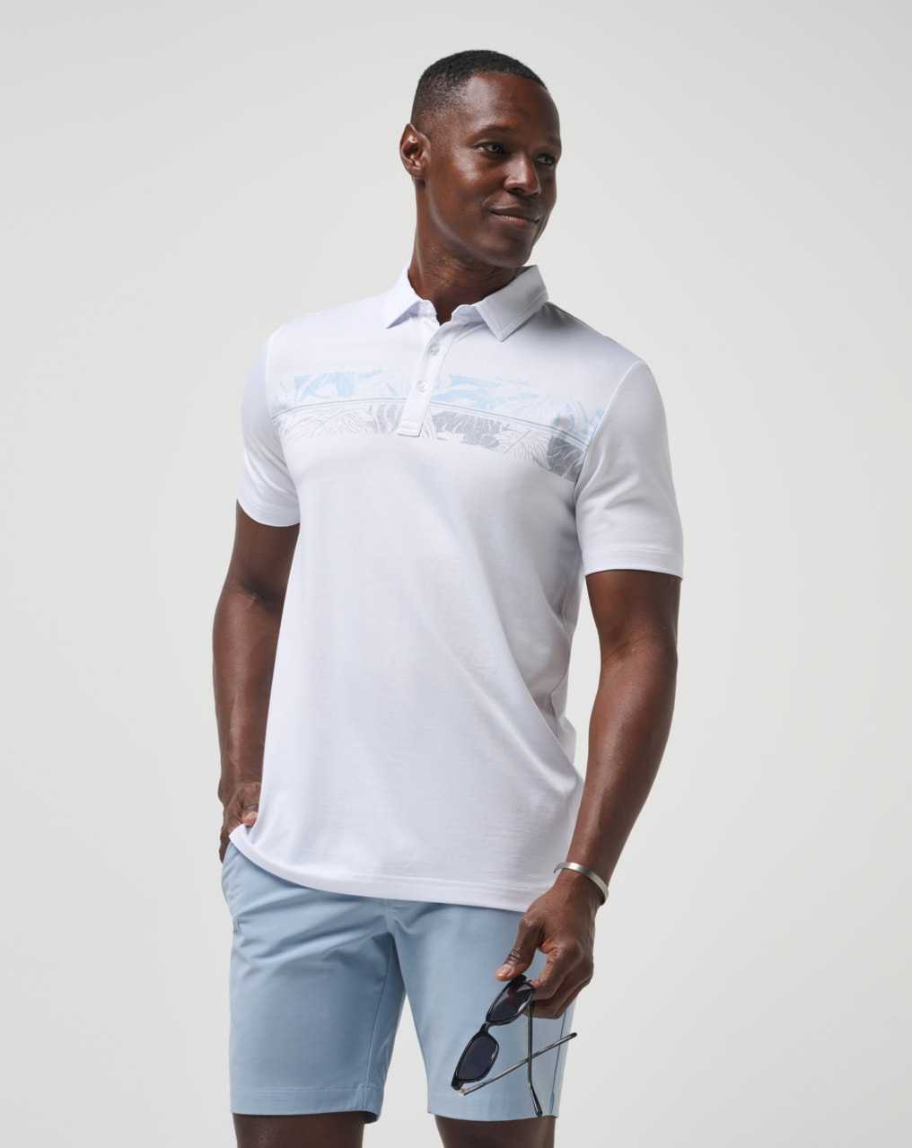 White Travis Mathew Friendly Isle Polo | VJZI57843