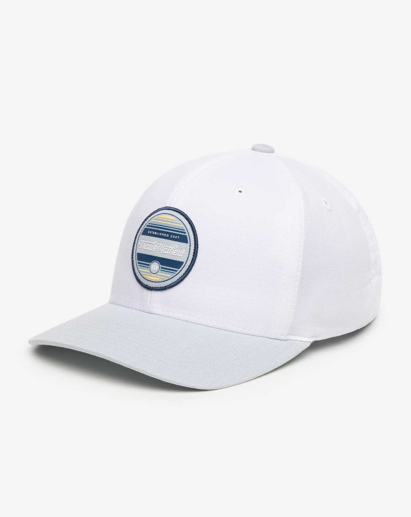 White Travis Mathew Hat Dance Snapback Hat | MVEN37128