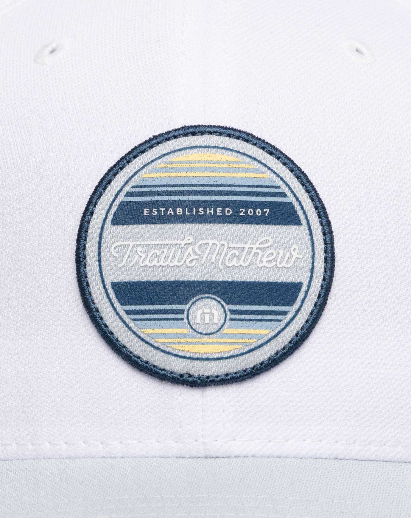 White Travis Mathew Hat Dance Snapback Hat | MVEN37128