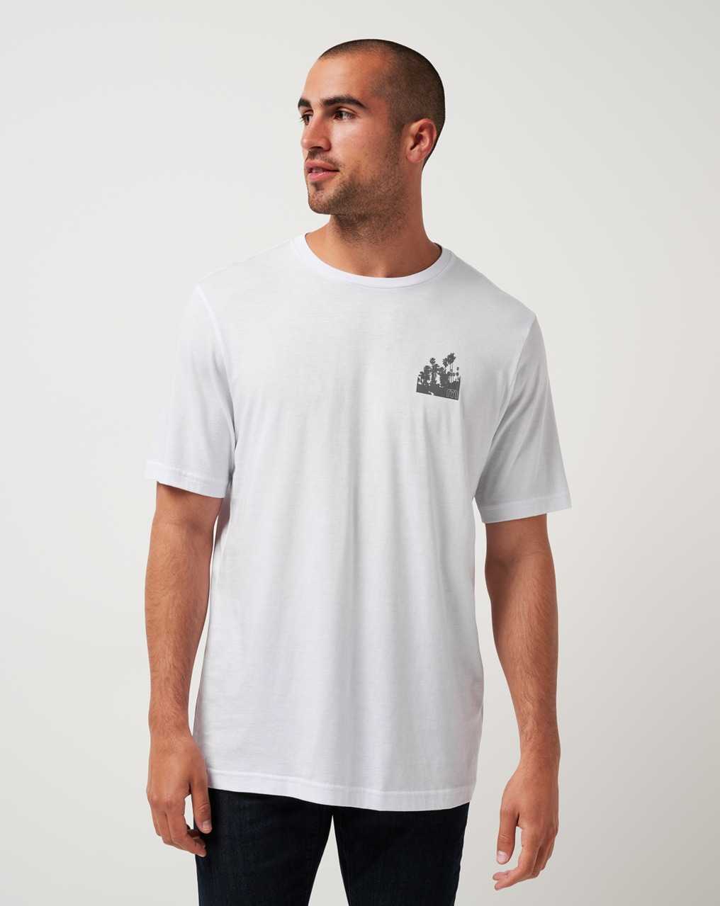 White Travis Mathew Jurassic Canyon Tee | GSMQ90456