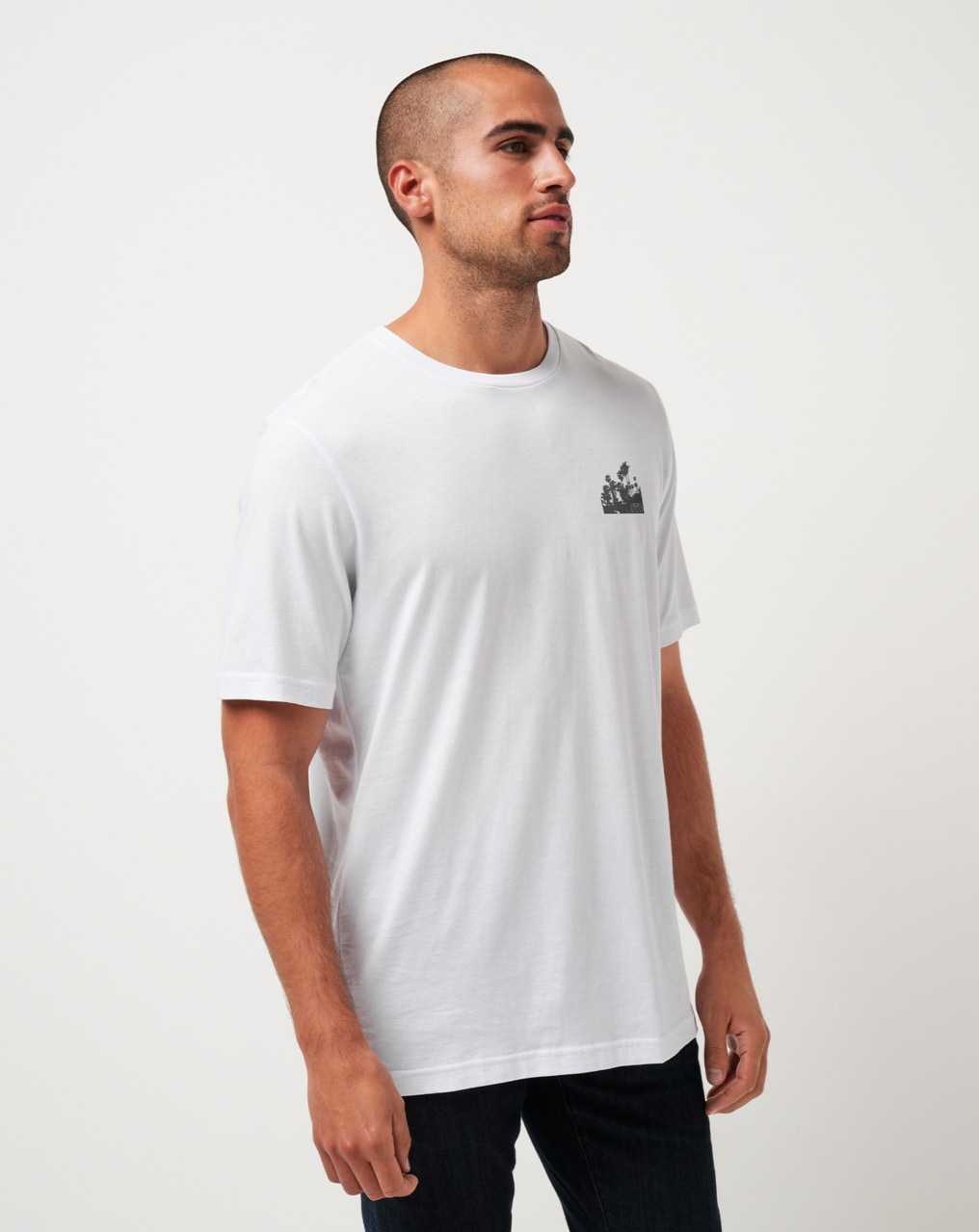 White Travis Mathew Jurassic Canyon Tee | GSMQ90456