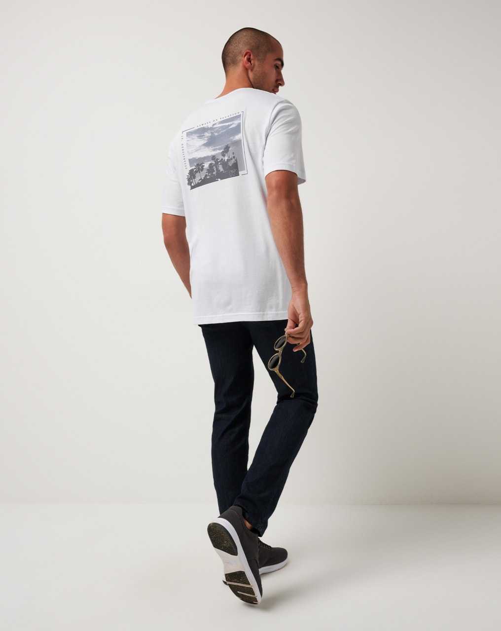 White Travis Mathew Jurassic Canyon Tee | GSMQ90456