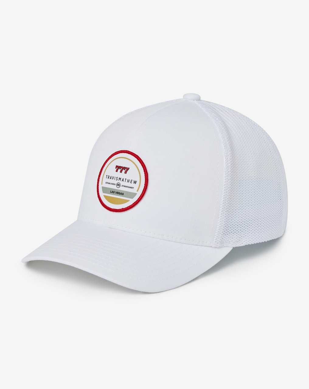 White Travis Mathew Mojave Sunrise 2.0 Snapback Hat | GYOK84019