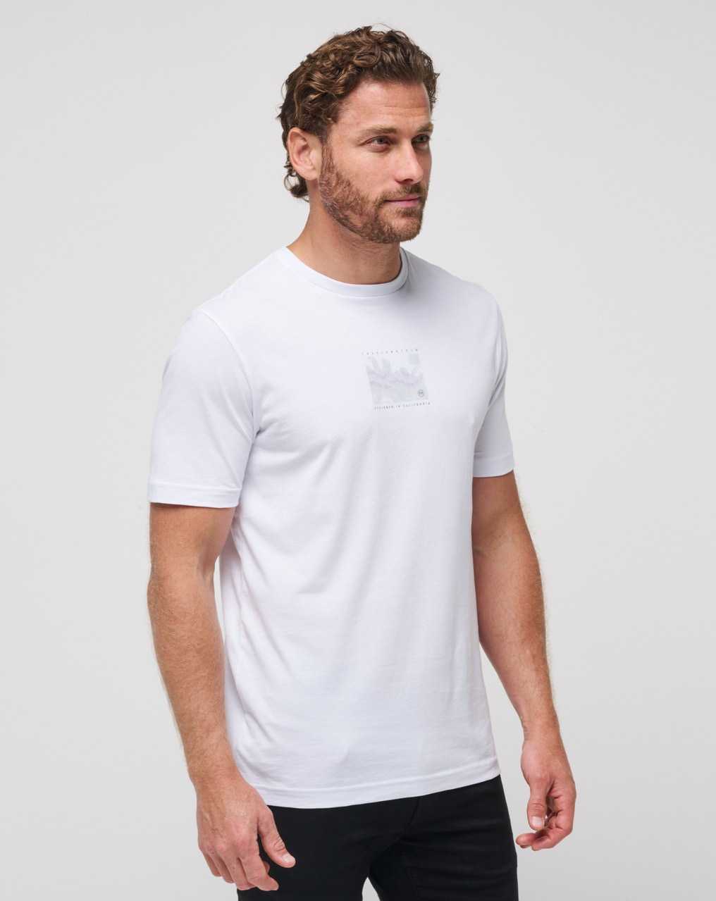 White Travis Mathew Ohana Express Tee | SQLE93621