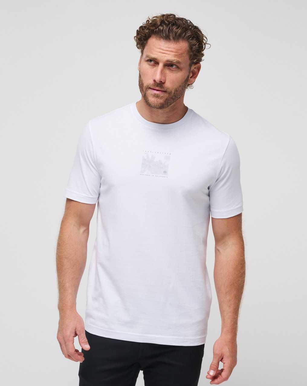 White Travis Mathew Ohana Express Tee | SQLE93621