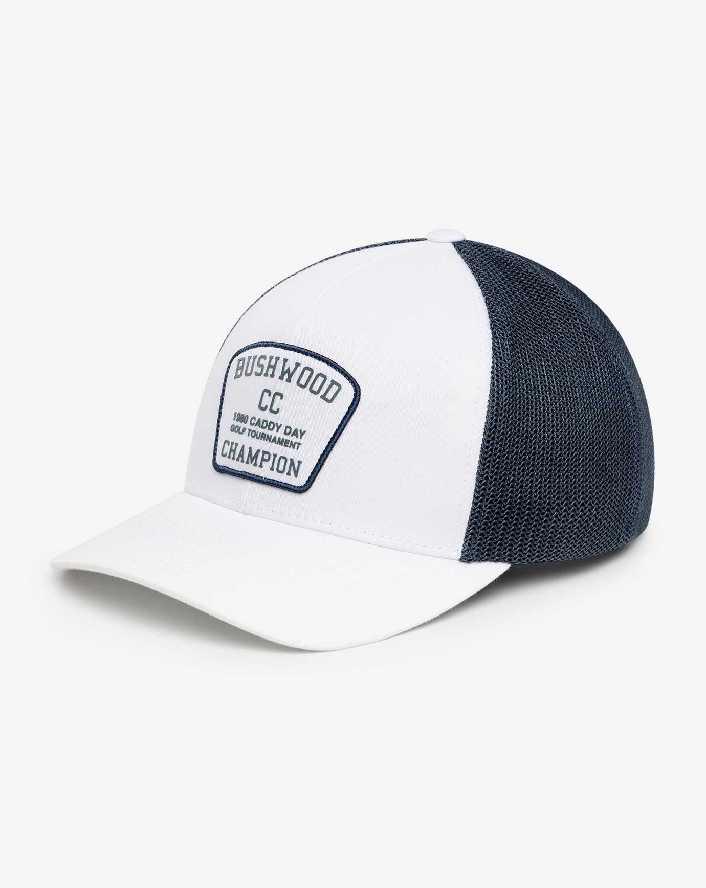 White Travis Mathew Presidential Suite Snapback Hat | KERB31407