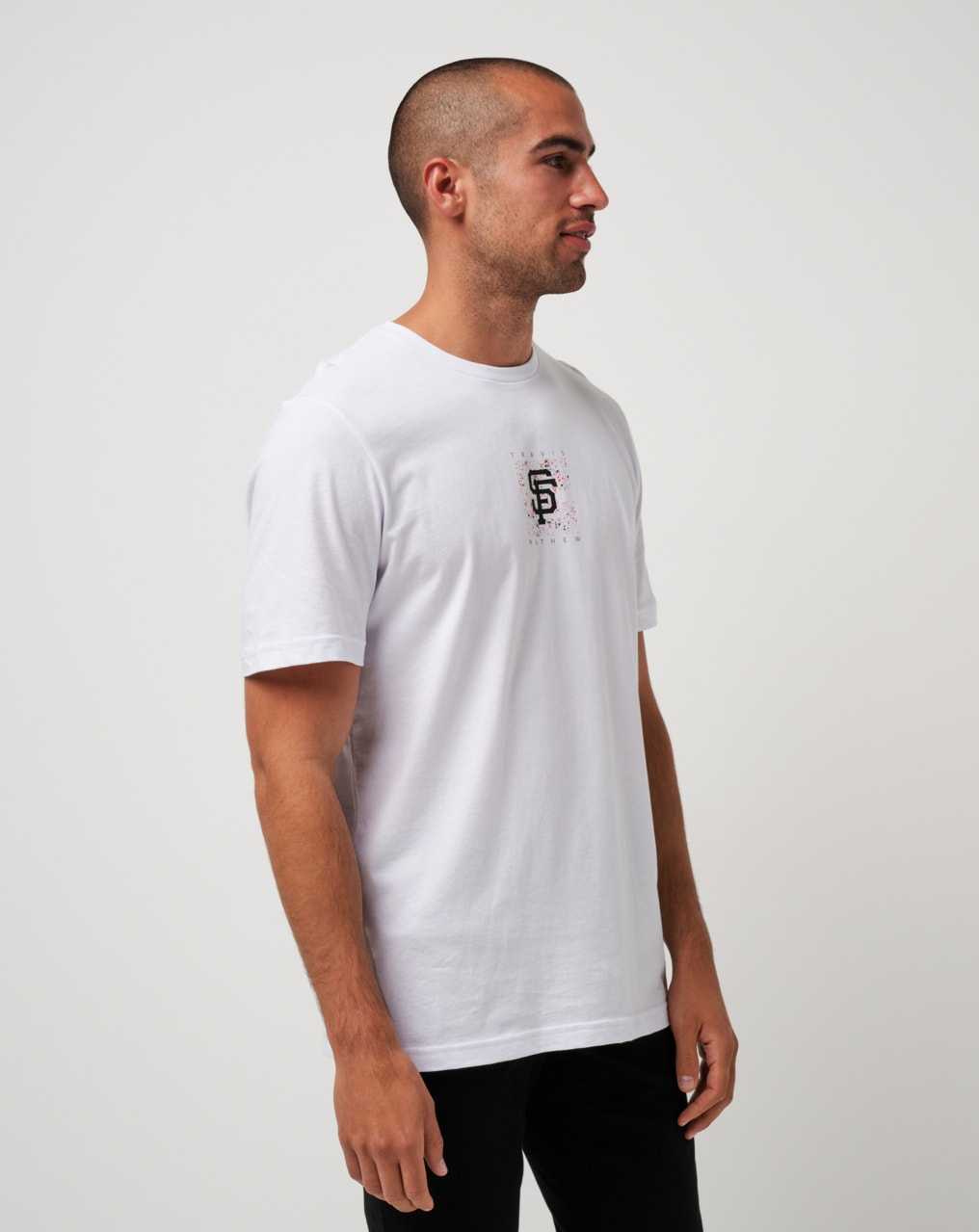 White Travis Mathew San Francisco Giants In The Dugout Tee | EMOC34691