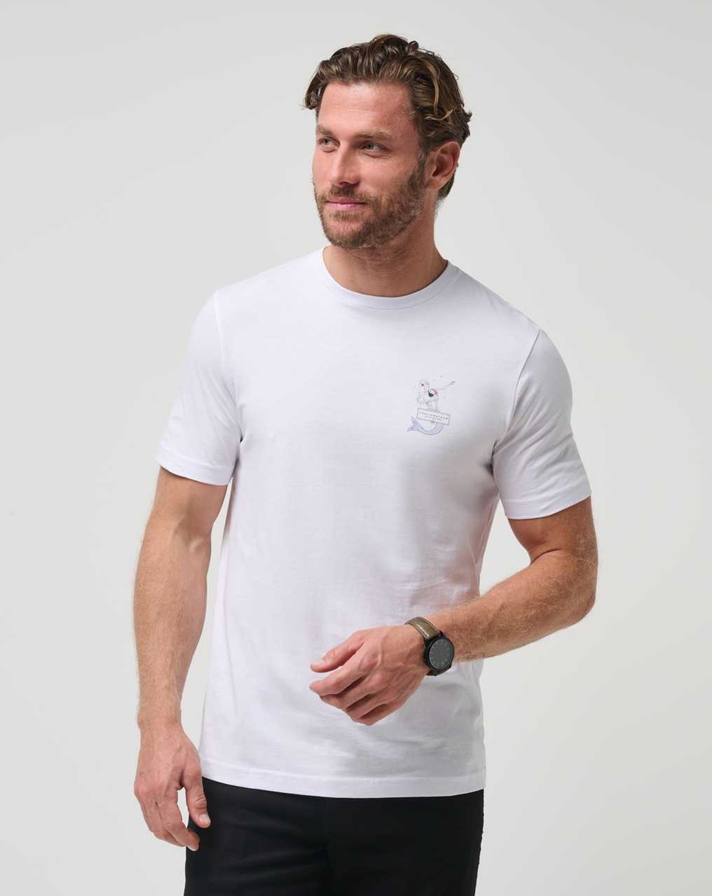 White Travis Mathew Summer To Remember Tee | PKZH75049