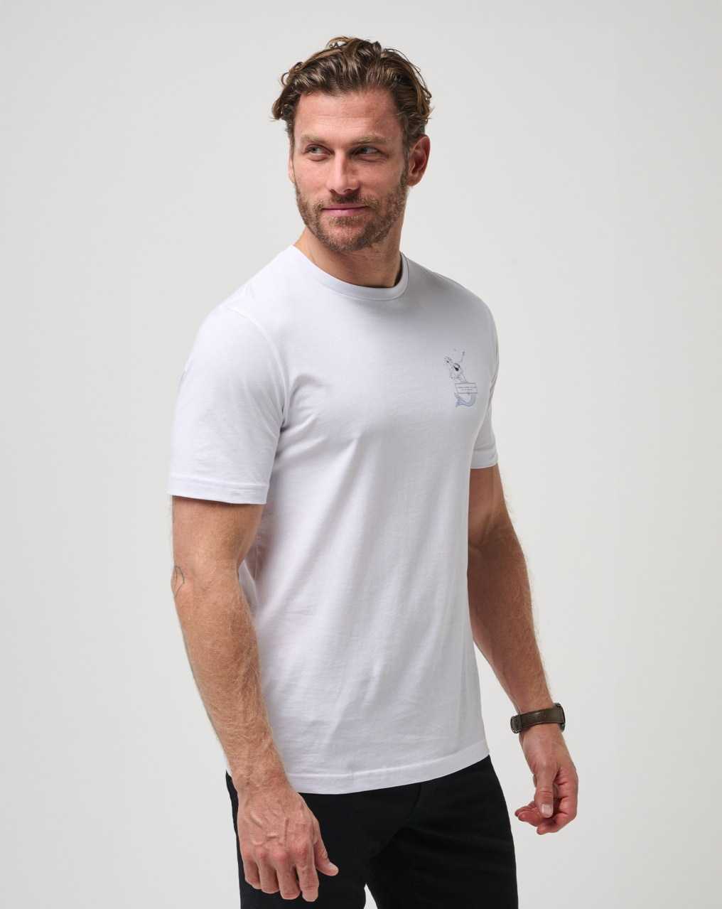 White Travis Mathew Summer To Remember Tee | PKZH75049