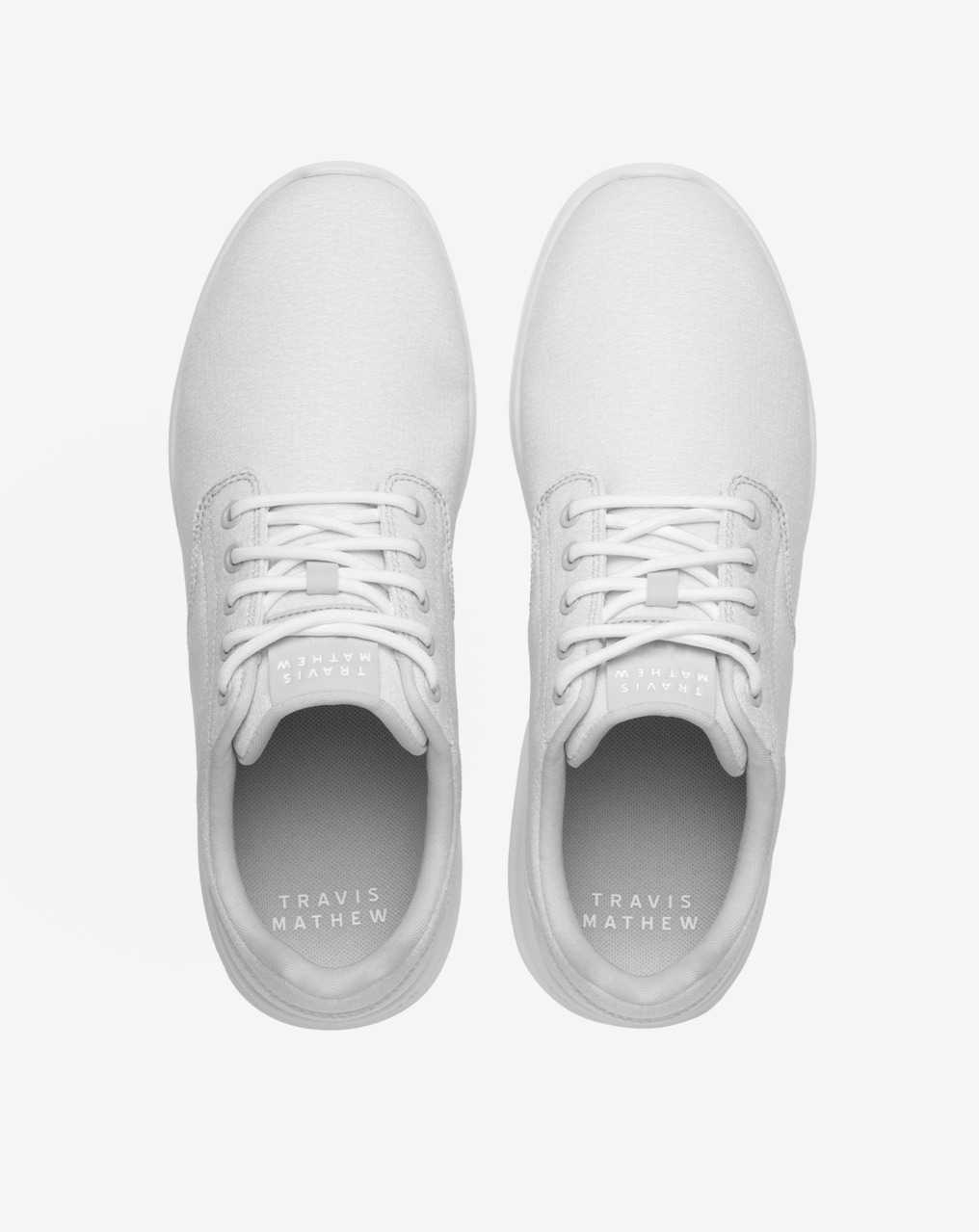 White Travis Mathew The Daily 2 Woven Shoe | SHAM47591