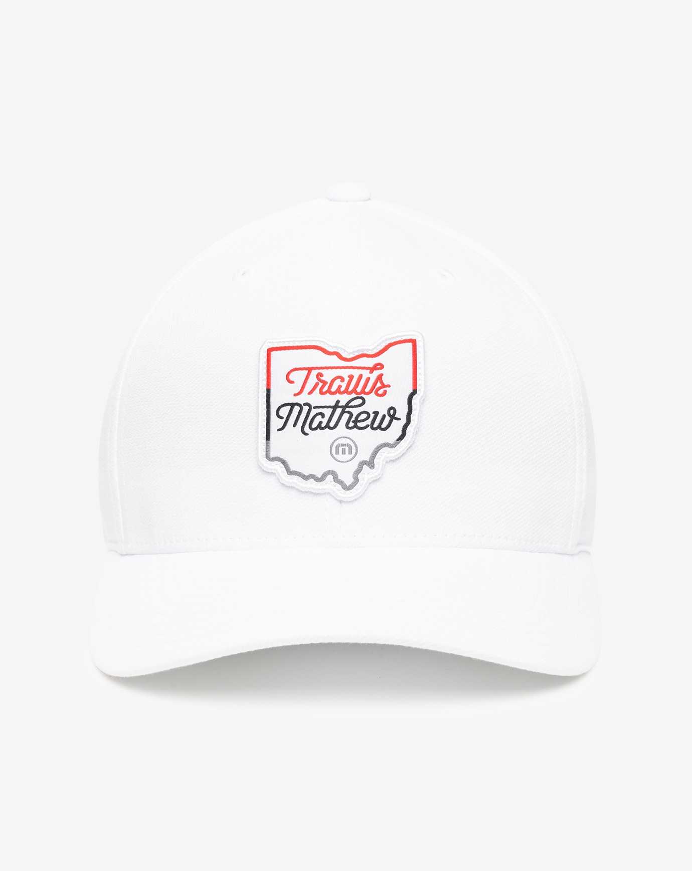 White Travis Mathew The Three Cs Hat Snapback Hat | UBMX95671