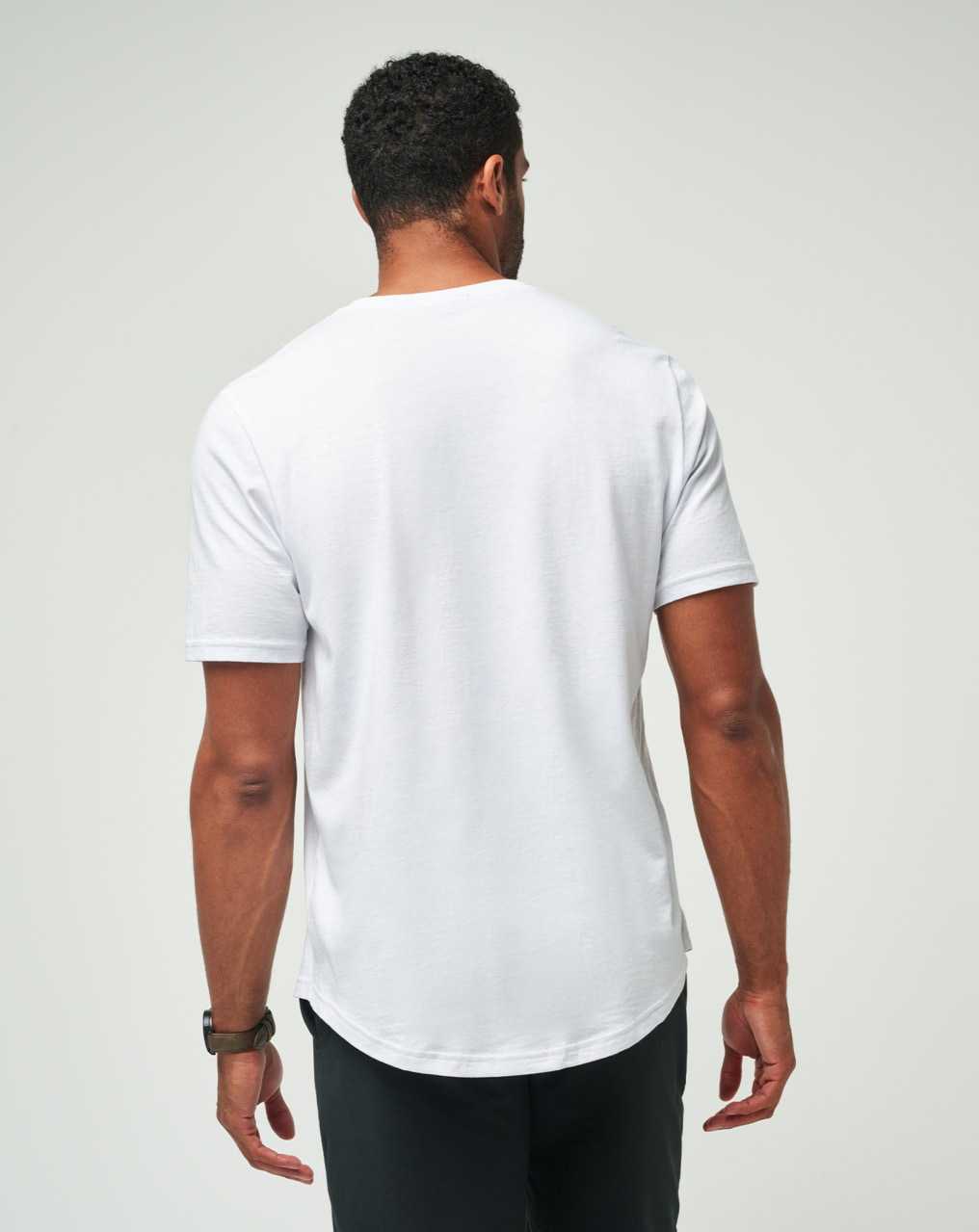 White Travis Mathew Tm Scoop Tee | PFSX92318