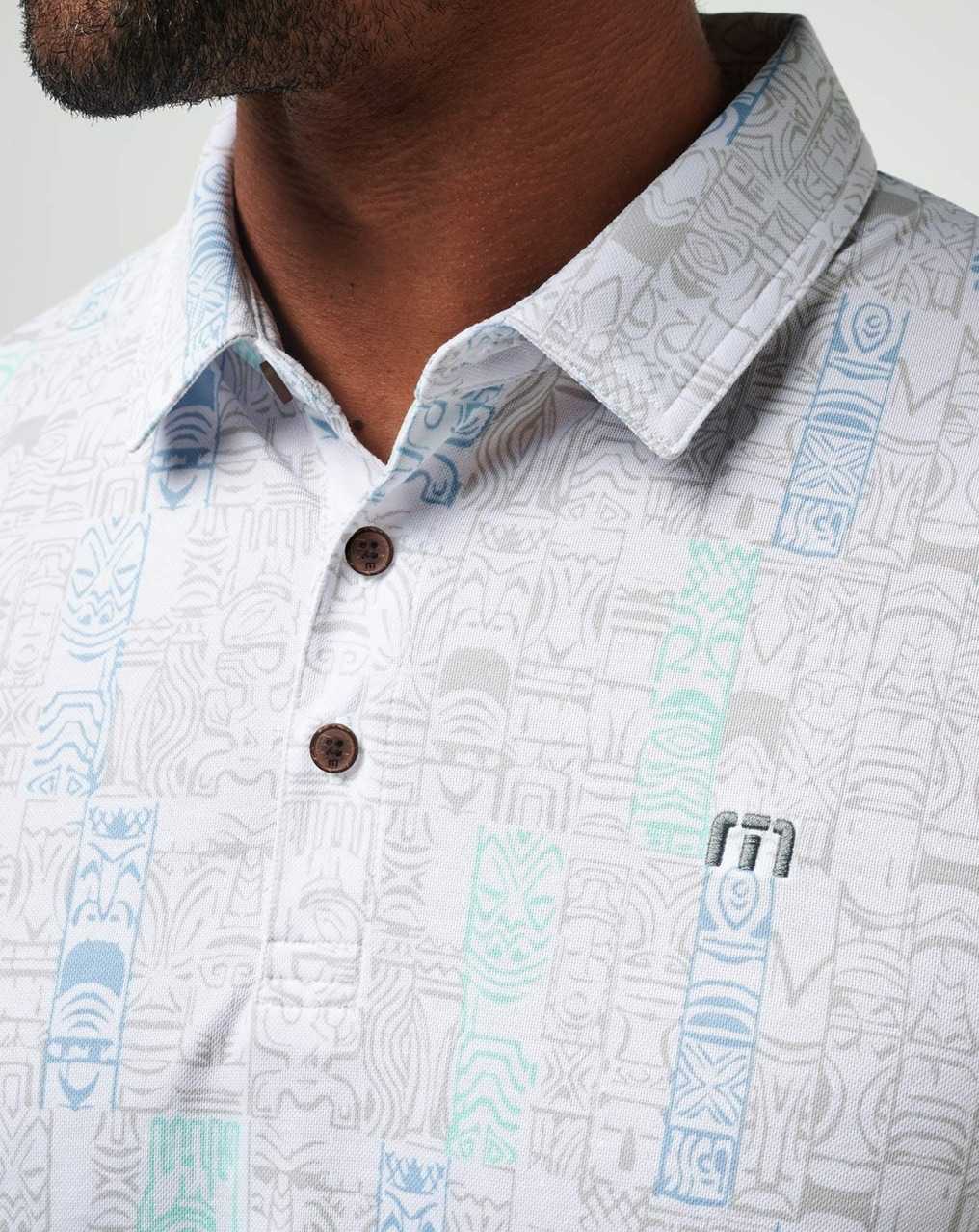 White Travis Mathew Waimea Bae Polo | ETKA19685