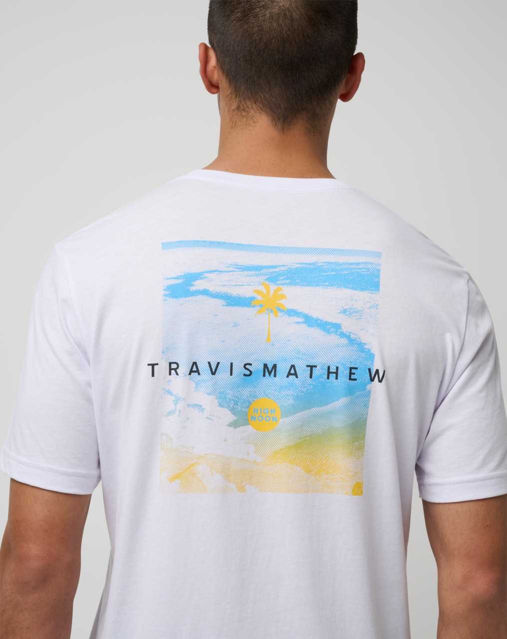 White Travis Mathew Water Hazard Tee | EFYD62318