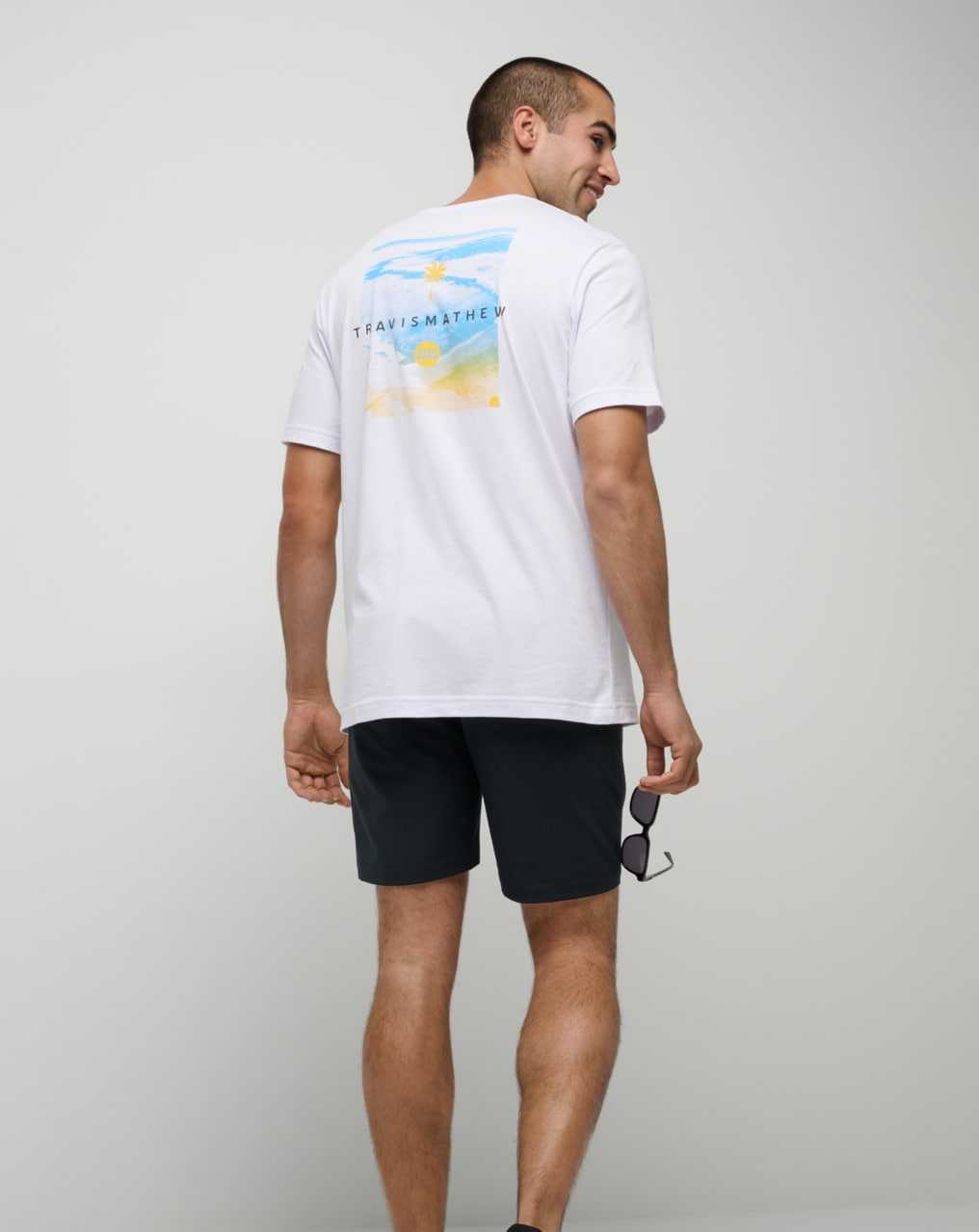 White Travis Mathew Water Hazard Tee | EFYD62318