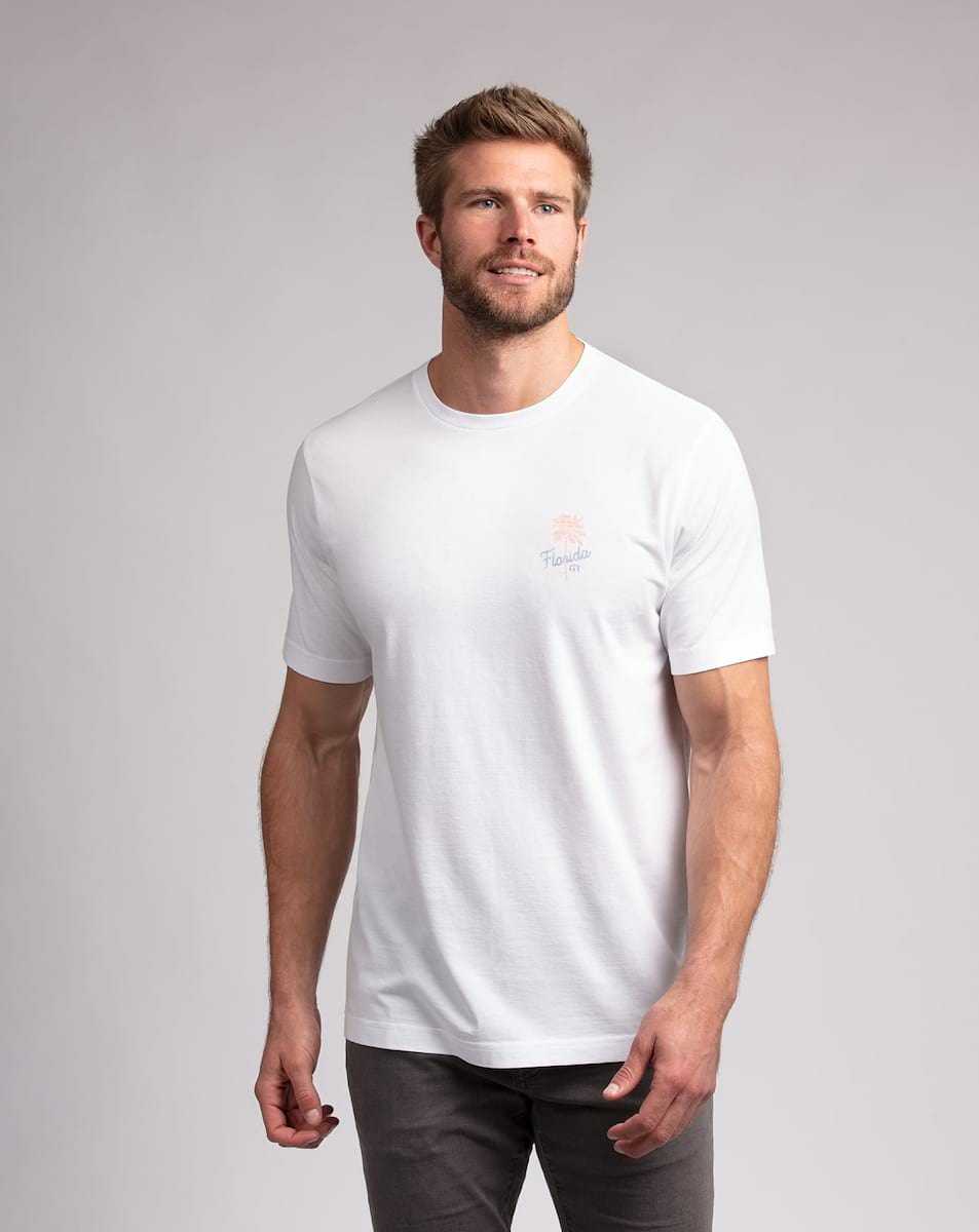 White Travis Mathew White Sands Tee | HZOG68014