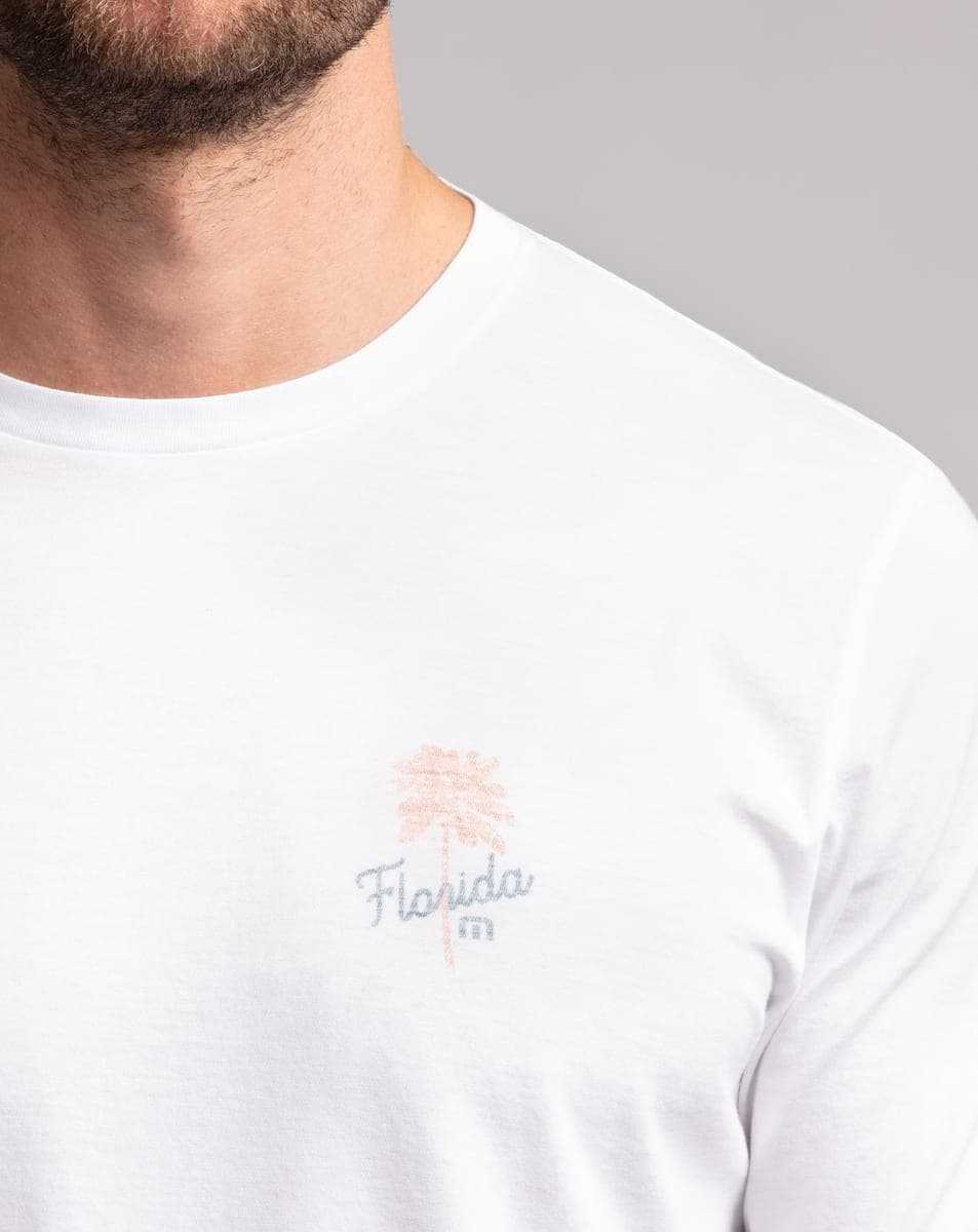 White Travis Mathew White Sands Tee | HZOG68014