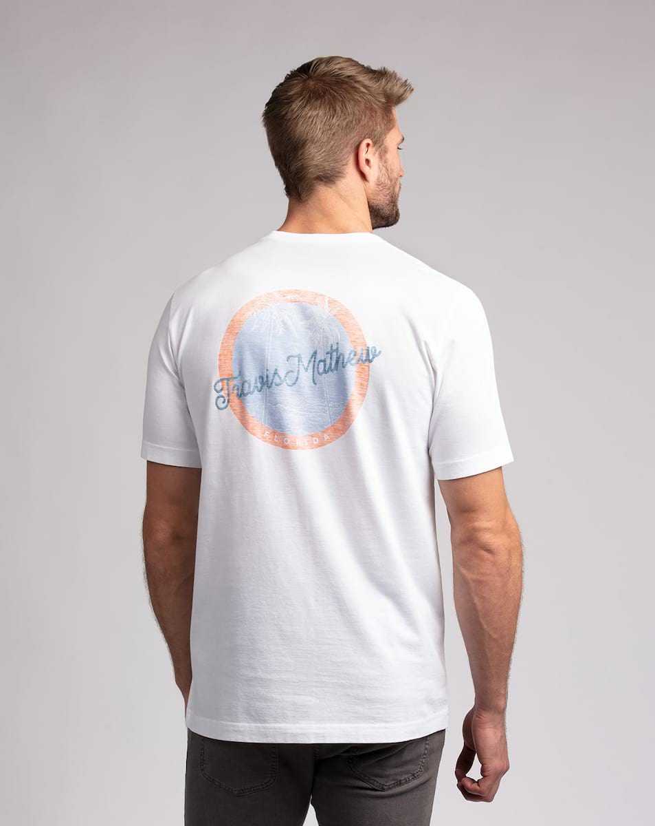 White Travis Mathew White Sands Tee | HZOG68014