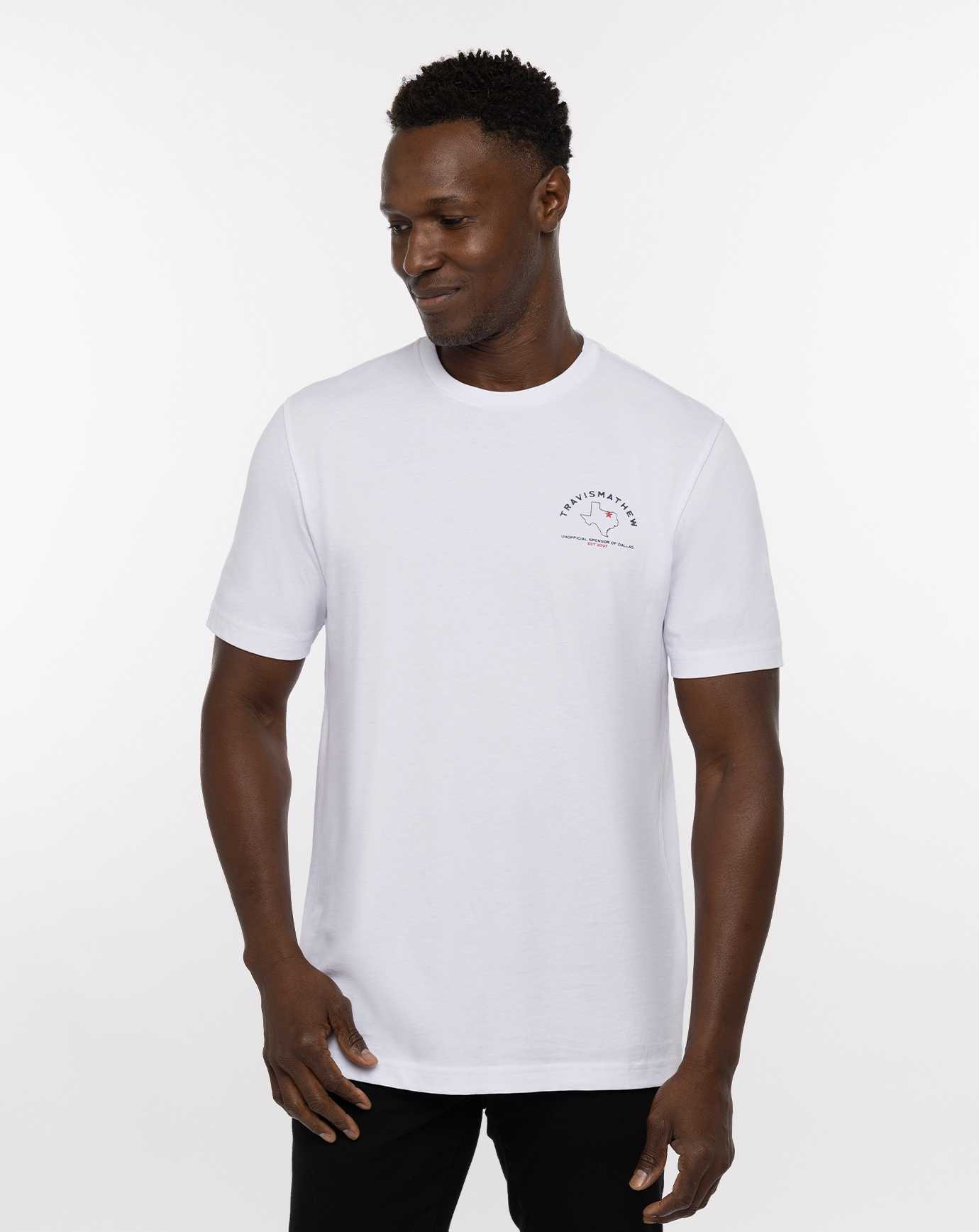 White Travis Mathew Wild Mustang Tee | PCJS97320