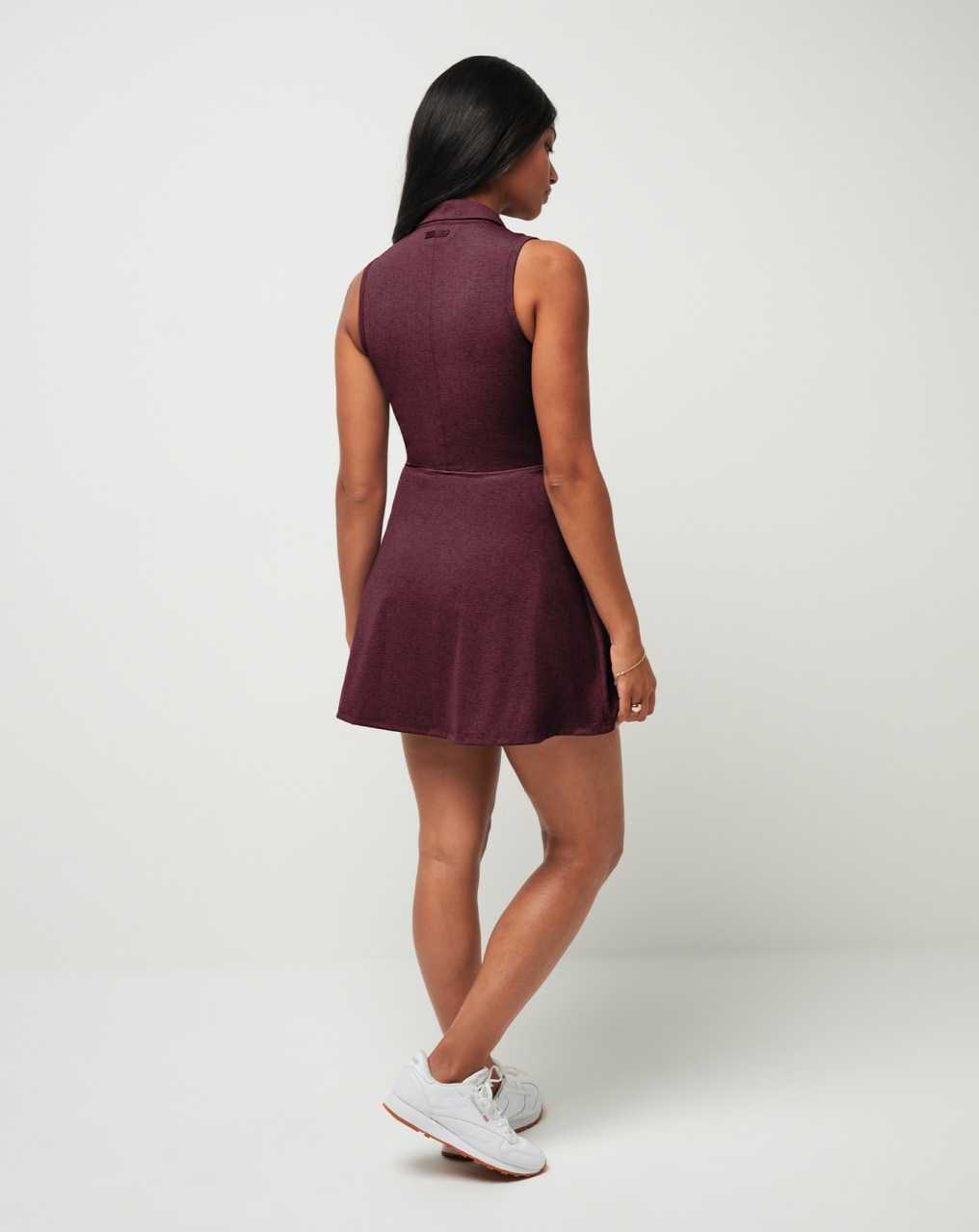 Winetasting Travis Mathew Moveknit Sleeveless Polo Dress 2.0 | VWSL28930